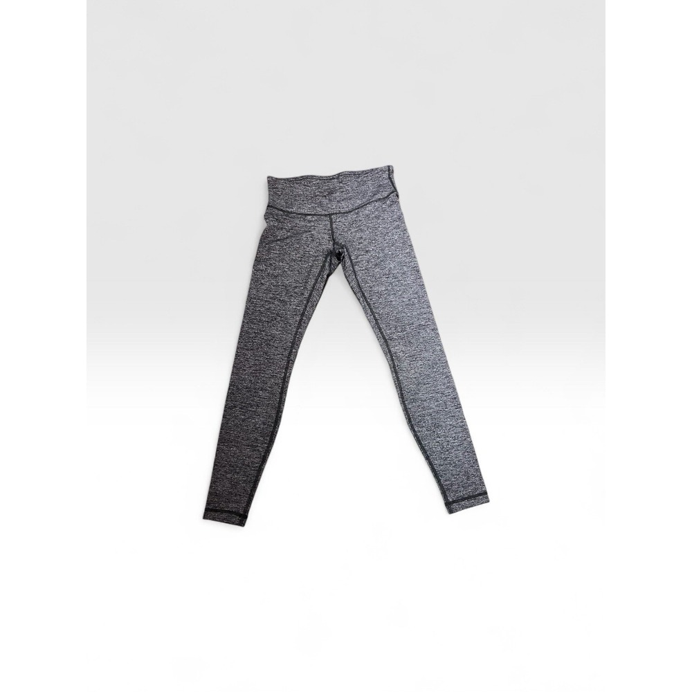 Lululemon Wunder Under High Rise Tight Womens Size 6 Gray Athletic Yoga Leggings